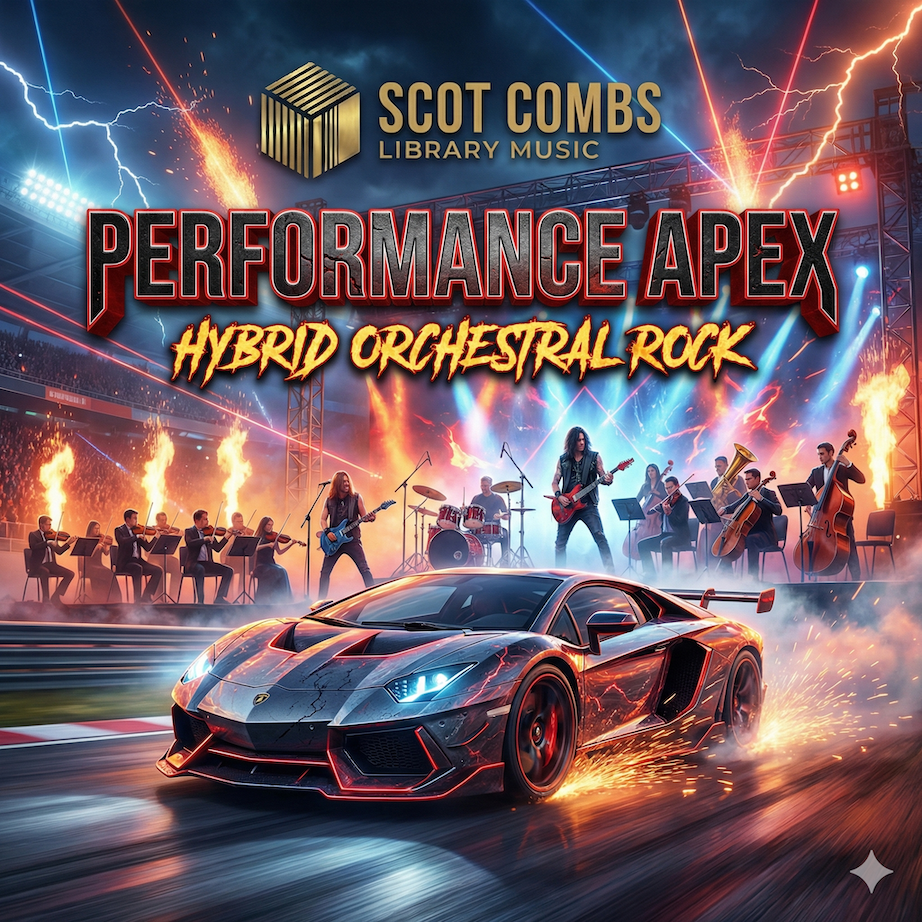 Performance Apex — Hybrid Orchestral Rock by Scot Combs Library Music