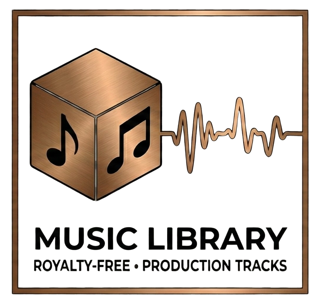 Music library — royalty-free production tracks